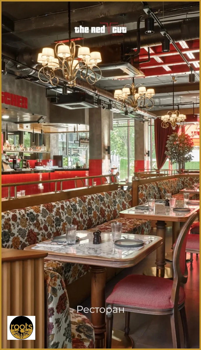 The red cut Restaurant Mobilyası Tacikistan